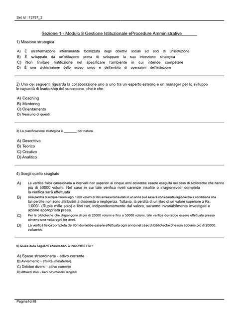 Domande INL e modulo INL11/INL14