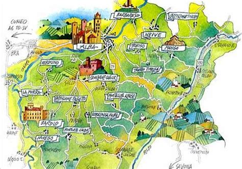mappe Langhe e Roero
