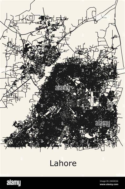mappa Lahore e Punjab