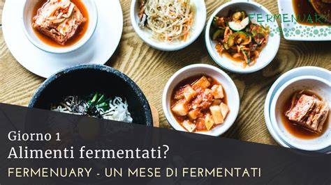 grafico confronto alimenti fermentati