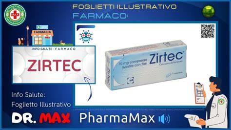 grafico posologie Zirtec per età