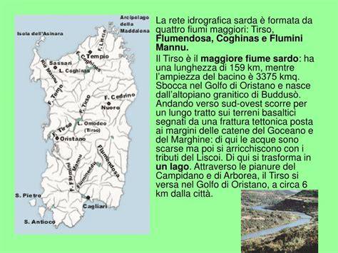 mappa percorso Flumendosa e bacini idrici