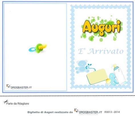 biglietti nascita maschio infografica