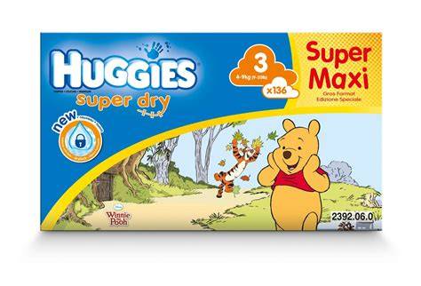 winnie the pooh design confezione pannolini (visual)