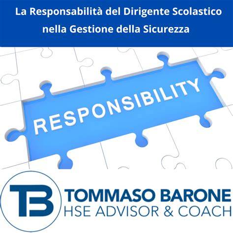 responsabilità dirigenza sicurezza scuole