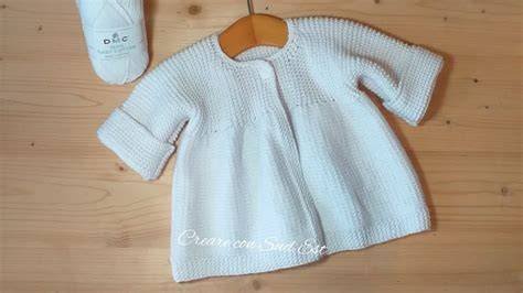 grafico schemi cardigan neonati