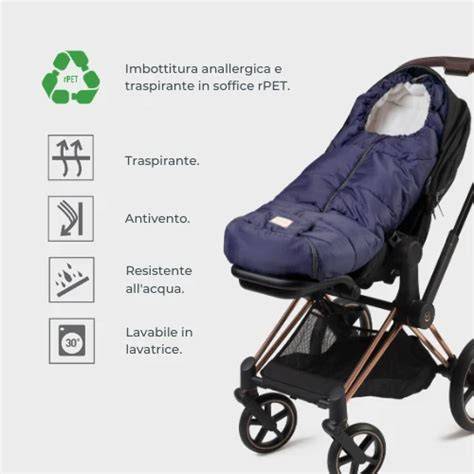 infografica protezione passeggino inverno