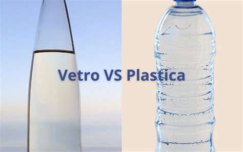 grafico confronto biberon vetro vs plastica